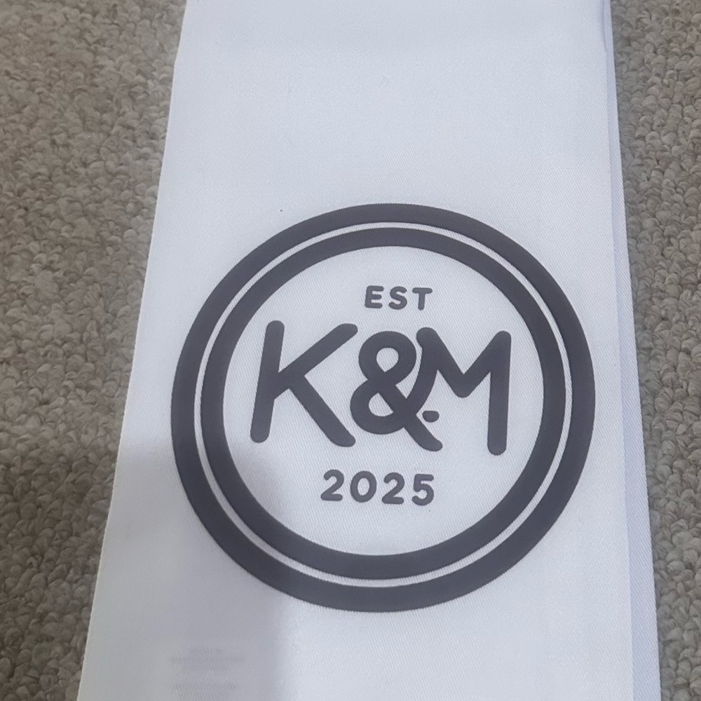 Monogram Kitchen Tea Towels - Picture 3 of 7